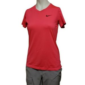 Nike Pro Dri-fit neon pink short sleeve tshirt kids xlarge xsmall women's
